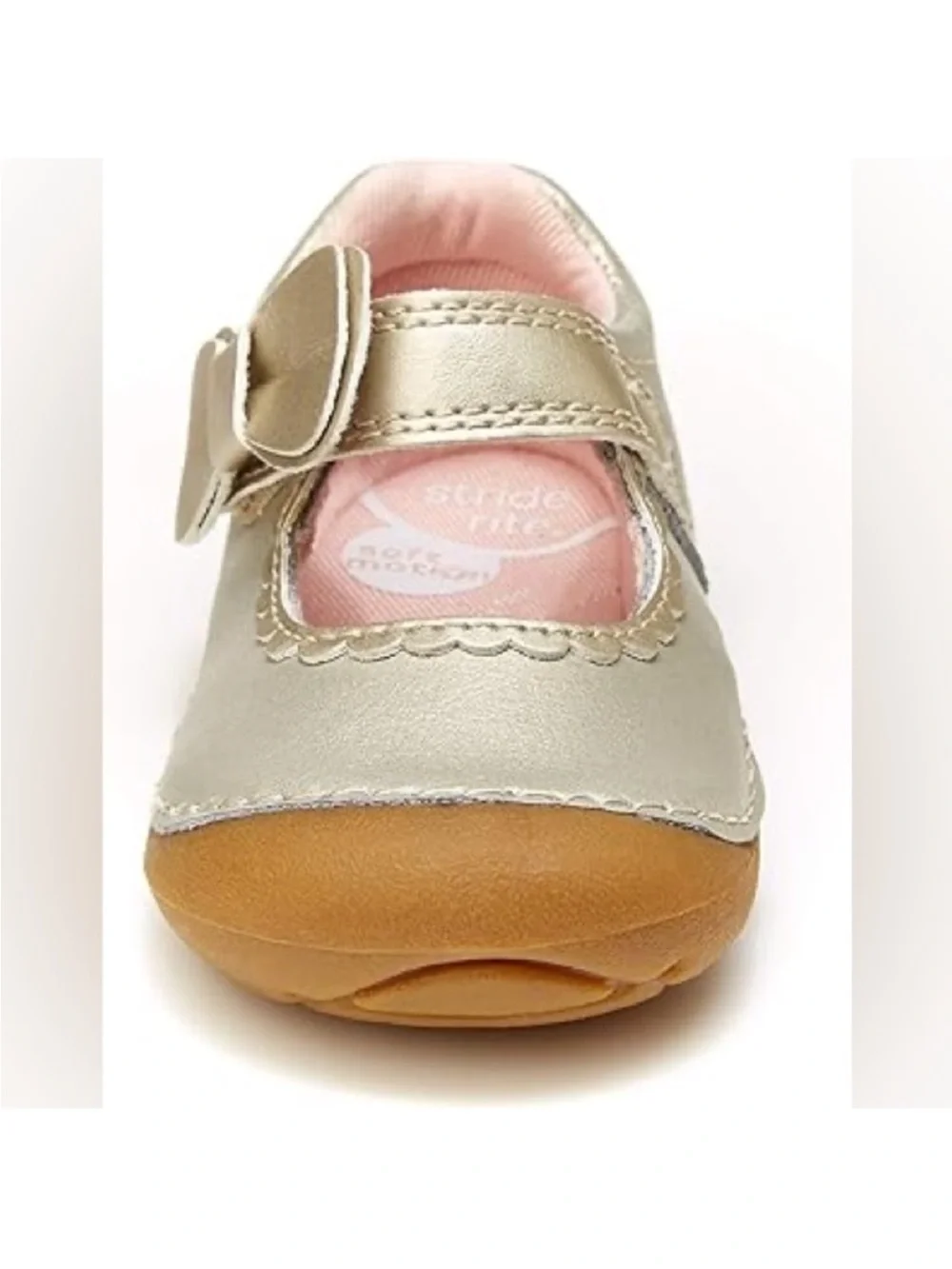 Stride Rite Girls-Toddler- Champagne-Soft Motion Makayla Mary Jane-NIB